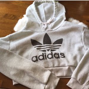 Adidas cropped sweatshirt